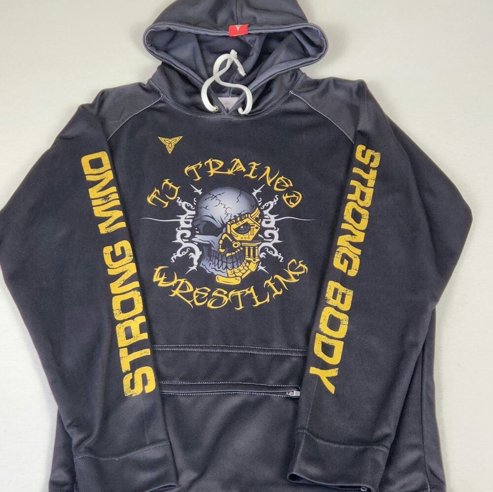 Tri-Titans Funk Fighter TJ Trained Wrestling Club Sublimated Hoodie Mens M